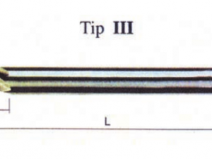 Одноканальная пальчиковая фреза Tip 3