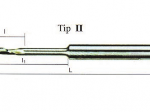 Одноканальная пальчиковая фреза Tip 2